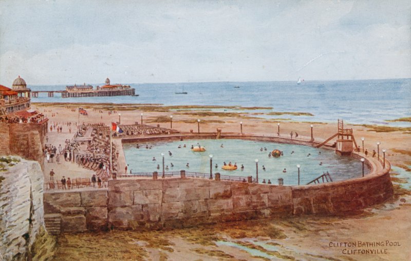 Clifton Yüzme Havuzu, Cliftonville by Alfred Robert Quinton