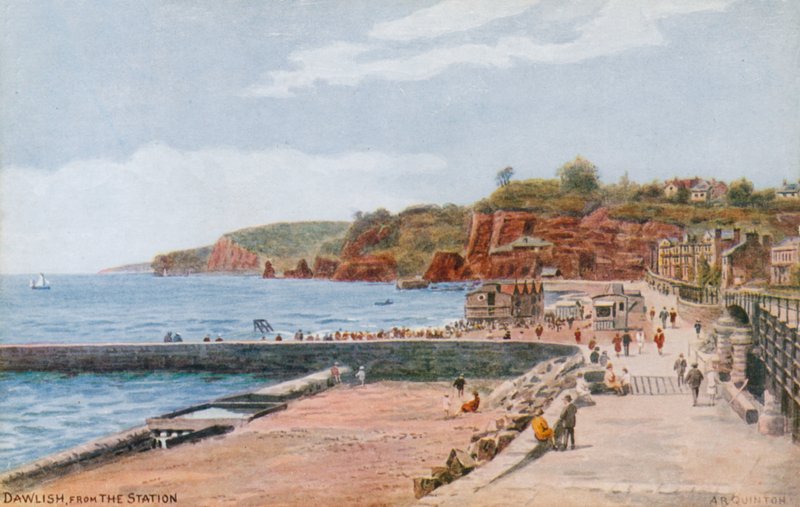 Dawlish, istasyondan by Alfred Robert Quinton