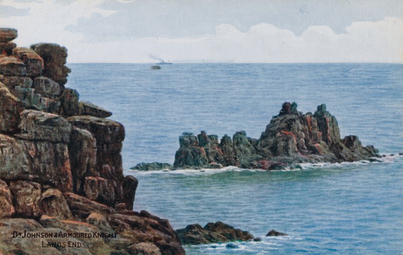 Dr Johnson ve Zırhlı Şövalye, Lands End by Alfred Robert Quinton