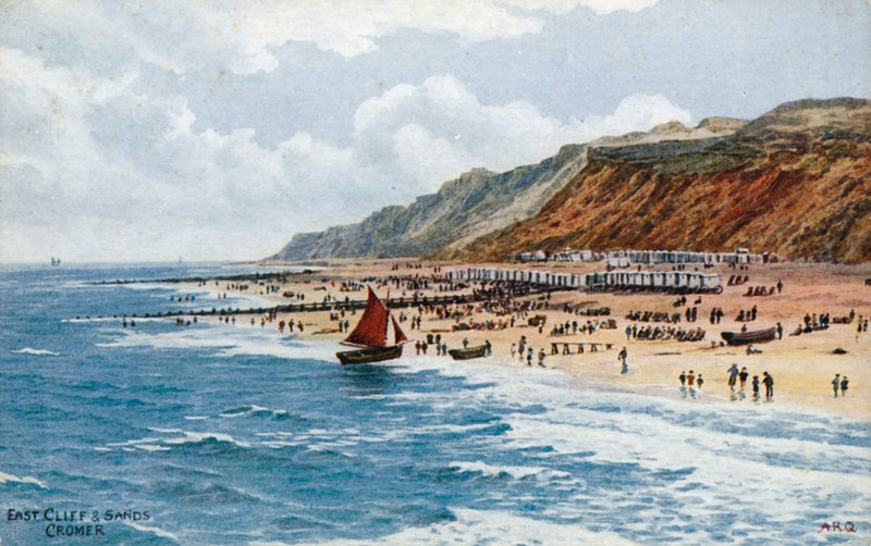 East Cliff und Sands, Cromer  by Alfred Robert Quinton