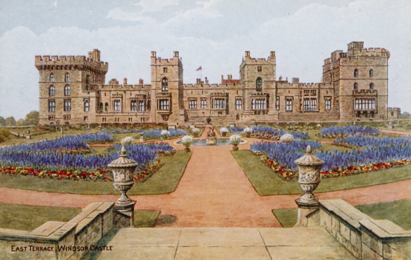 Doğu Terası, Windsor Kalesi by Alfred Robert Quinton