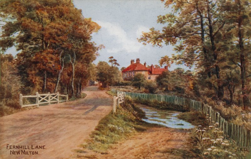 Fernhill Lane, Yeni Milton by Alfred Robert Quinton