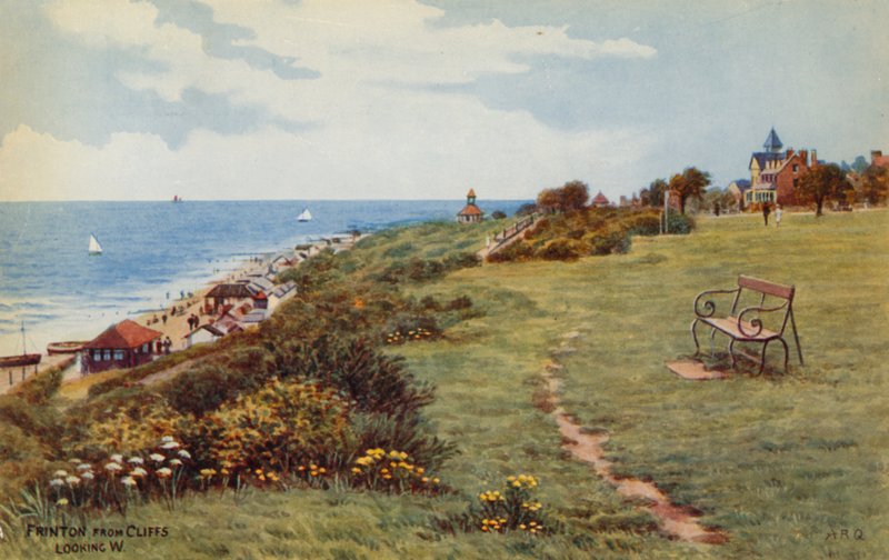 Frinton from Cliffs, looking W  by Alfred Robert Quinton