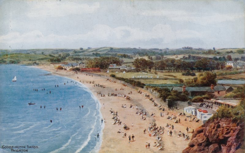 Goodrington Kumları, Paignton by Alfred Robert Quinton
