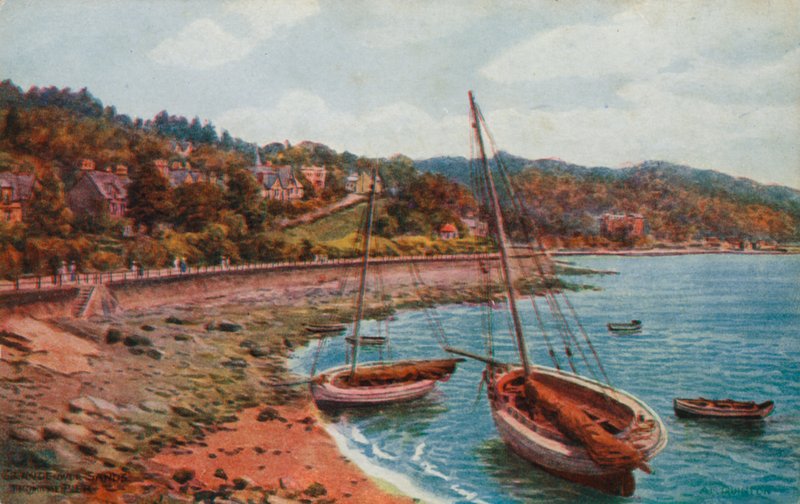 Grange-over-Sands, İskeleden by Alfred Robert Quinton