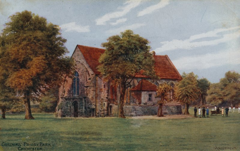 Guildhall, Priory Parkı, Chichester by Alfred Robert Quinton