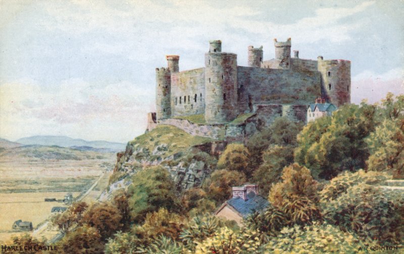 Harlech Kalesi by Alfred Robert Quinton