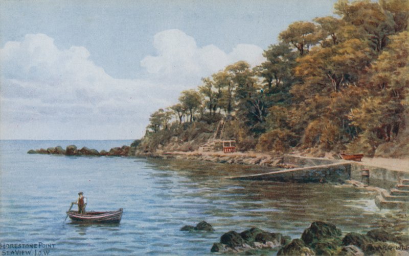 Horestone Noktası, Deniz Manzaralı, I O W by Alfred Robert Quinton