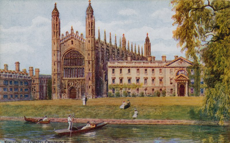 Kings College Şapeli, Cambridge by Alfred Robert Quinton