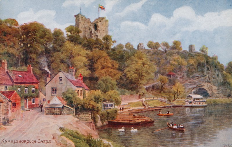 Knaresborough Kalesi by Alfred Robert Quinton