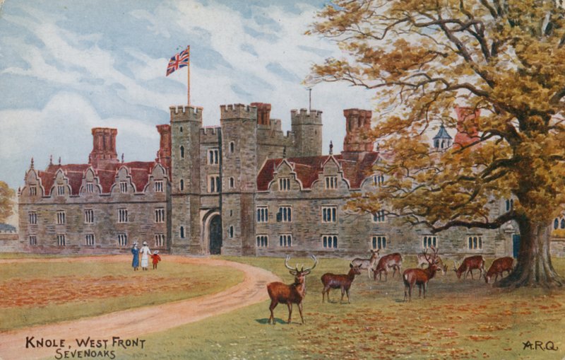 Knole, Batı Cephesi, Sevenoaks by Alfred Robert Quinton