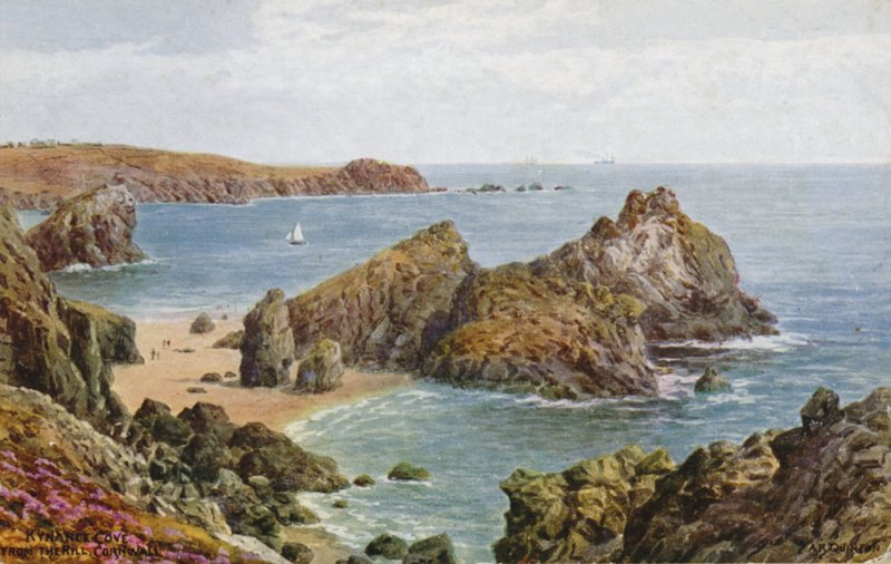 Kynance Koyu, Therill, Cornwall by Alfred Robert Quinton
