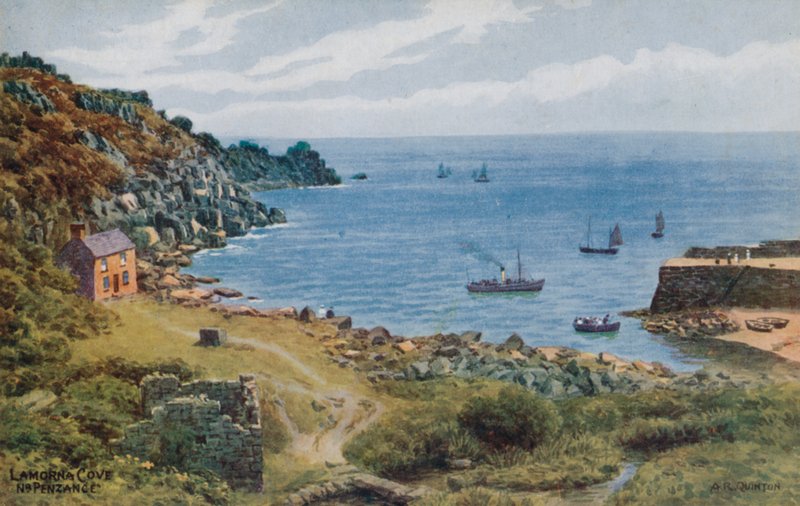 Lamorna Cove, Nr. Penzance  by Alfred Robert Quinton