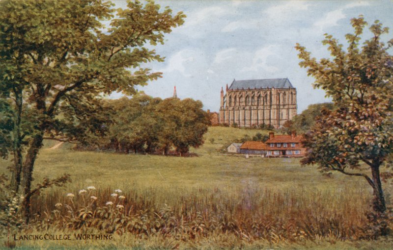Lancing College, Worthing  by Alfred Robert Quinton