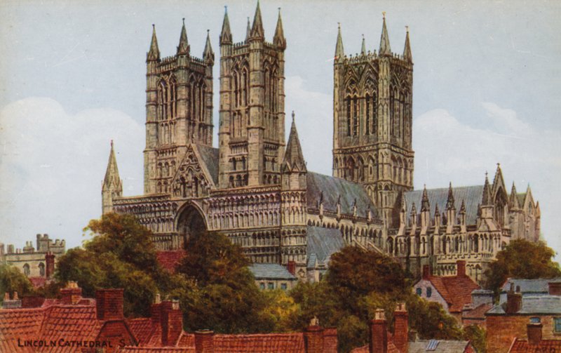 Lincoln Katedrali, GB by Alfred Robert Quinton