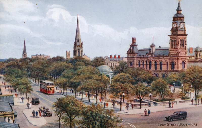 Lord Street, Southport  by Alfred Robert Quinton