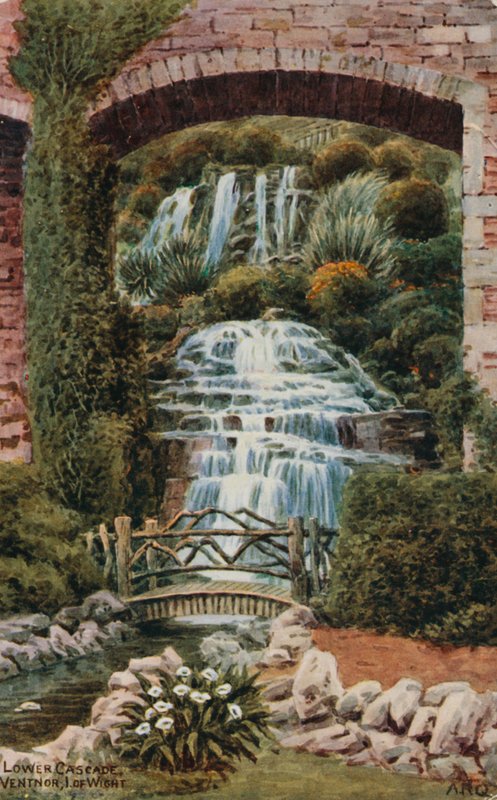 Aşağı Çağlayan, Ventnor, Wight Adası by Alfred Robert Quinton