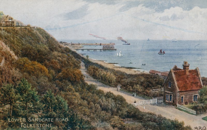 Aşağı Sandgate Yolu, Folkestone by Alfred Robert Quinton