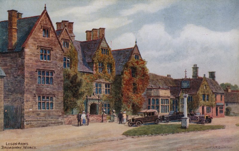 Lygon Arms, Broadway, Worcs  by Alfred Robert Quinton
