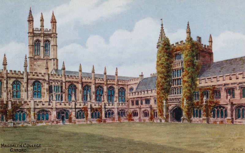 Magdalen Koleji, Oxford by Alfred Robert Quinton