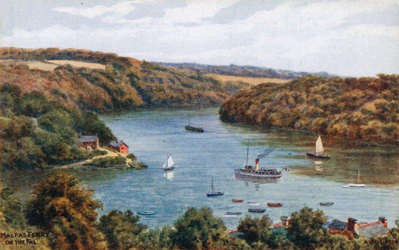 Sonbaharda Malpas Vapuru by Alfred Robert Quinton