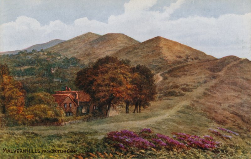 İngiliz Kampından Malvern Hills by Alfred Robert Quinton