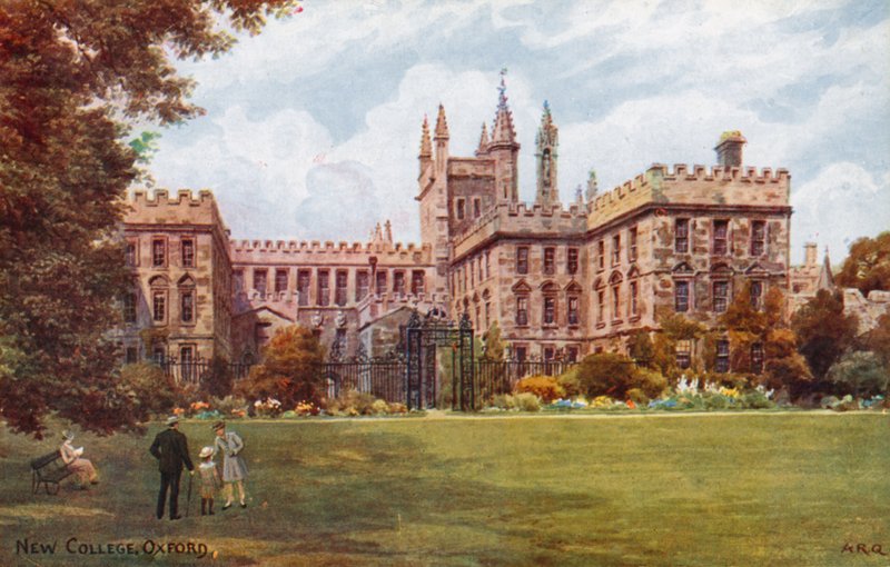 Yeni Kolej, Oxford by Alfred Robert Quinton