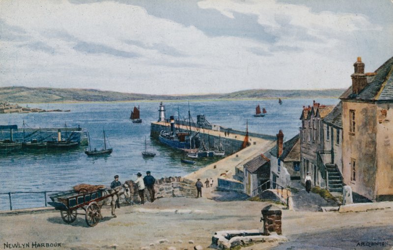 Newlyn Limanı by Alfred Robert Quinton