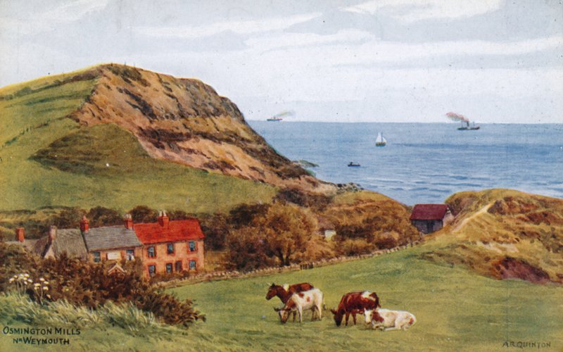 Osmington Mills, Nr Weymouth  by Alfred Robert Quinton