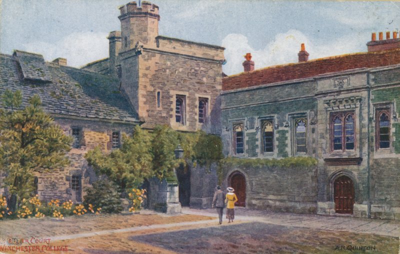 Outer Court, Winchester College  by Alfred Robert Quinton