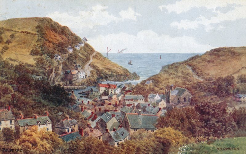 polperro by Alfred Robert Quinton