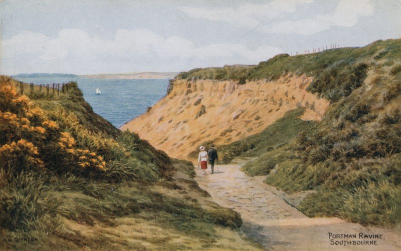 Portman Ravine, Southbourne by Alfred Robert Quinton