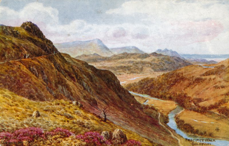 Uçurum Yürüyüşü, Dolgelley by Alfred Robert Quinton