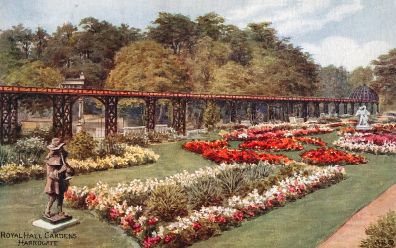 Royal Hall Gardens, Harrogate  by Alfred Robert Quinton
