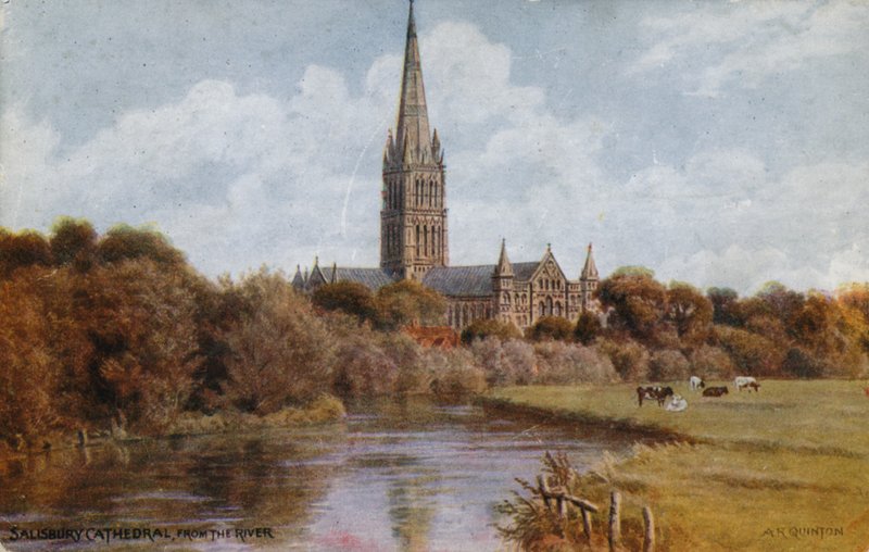 Salisbury Katedrali by Alfred Robert Quinton