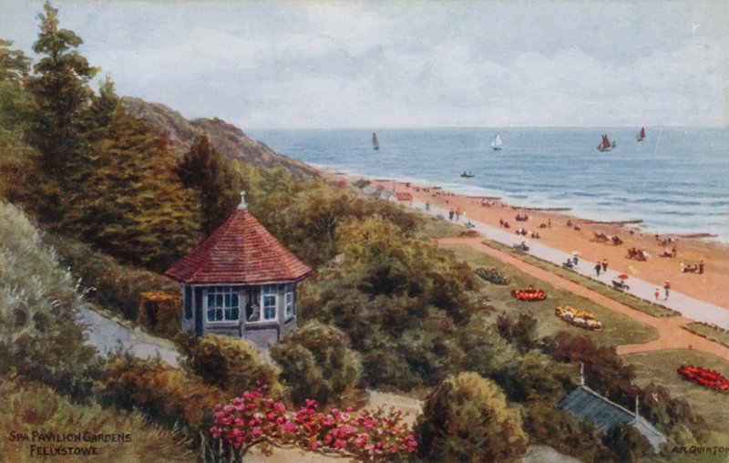 Spa Köşk Bahçeleri, Felixstowe by Alfred Robert Quinton
