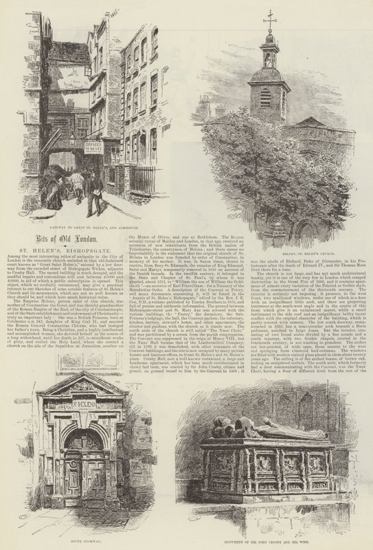 Aziz Helen, Bishopsgate by Alfred Robert Quinton