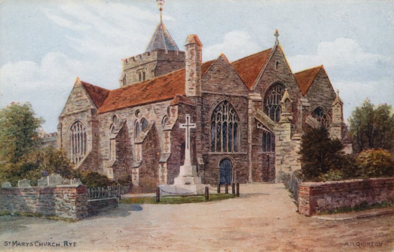 St Marys Kilisesi, Çavdar by Alfred Robert Quinton
