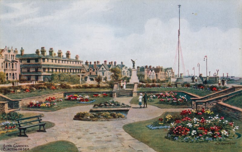 Sunk Gardens, Clacton-on-Sea  by Alfred Robert Quinton
