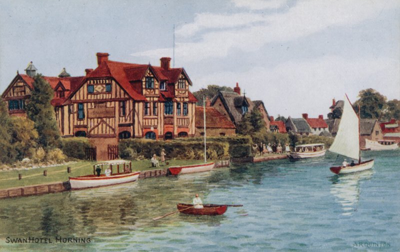 Swan Otel, Boynuzlama by Alfred Robert Quinton