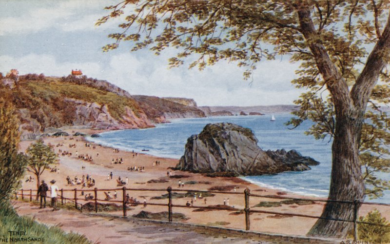 Tenby, Kuzey Kumları by Alfred Robert Quinton