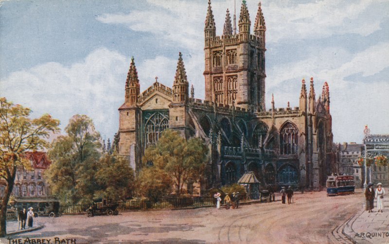 The Abbey, Bath  by Alfred Robert Quinton