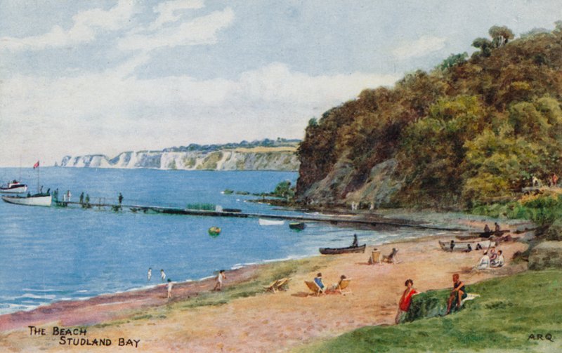 Plaj, Studland Körfezi by Alfred Robert Quinton