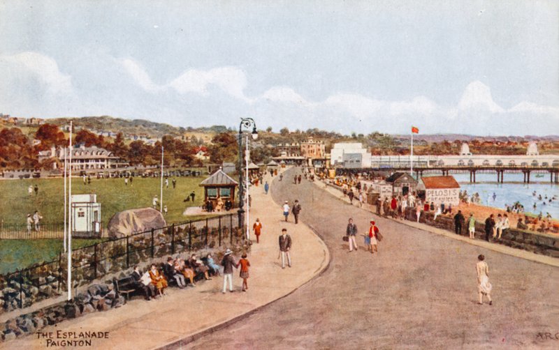 Esplanade, Paignton by Alfred Robert Quinton