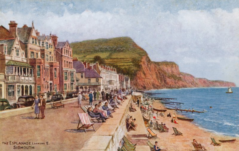 Esplanade, seyir E, Sidmouth by Alfred Robert Quinton