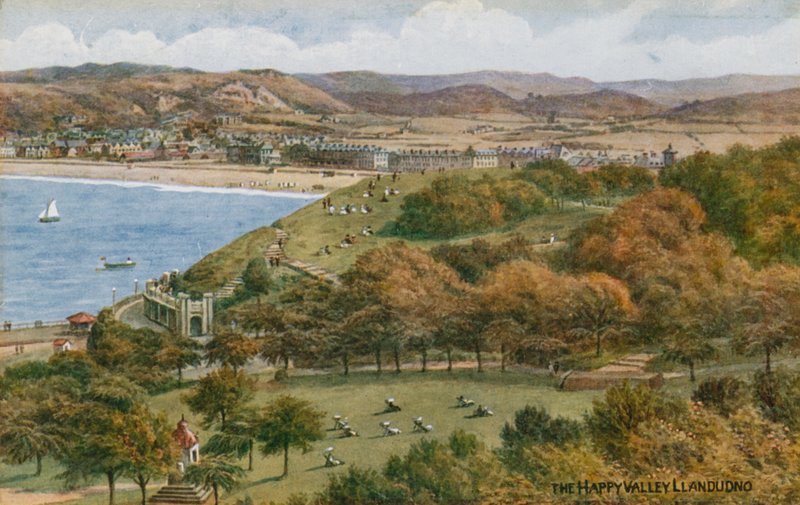 Mutlu Vadi, Llandudno by Alfred Robert Quinton