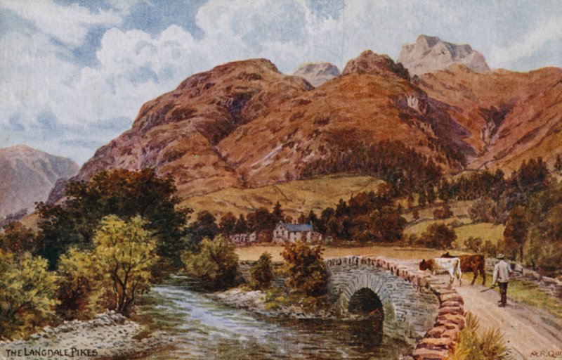Langdale Mızrakları by Alfred Robert Quinton