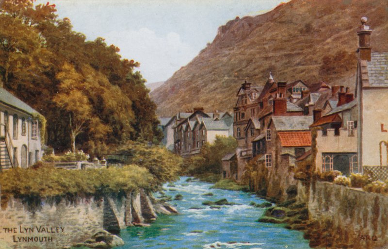 Lyn Vadisi, Lynmouth by Alfred Robert Quinton