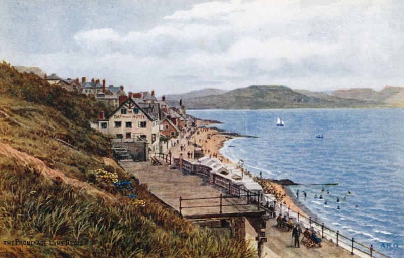 The Promenade, Lyme Regis  by Alfred Robert Quinton