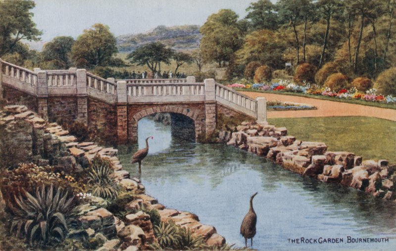The Rock Garden, Bournemouth  by Alfred Robert Quinton